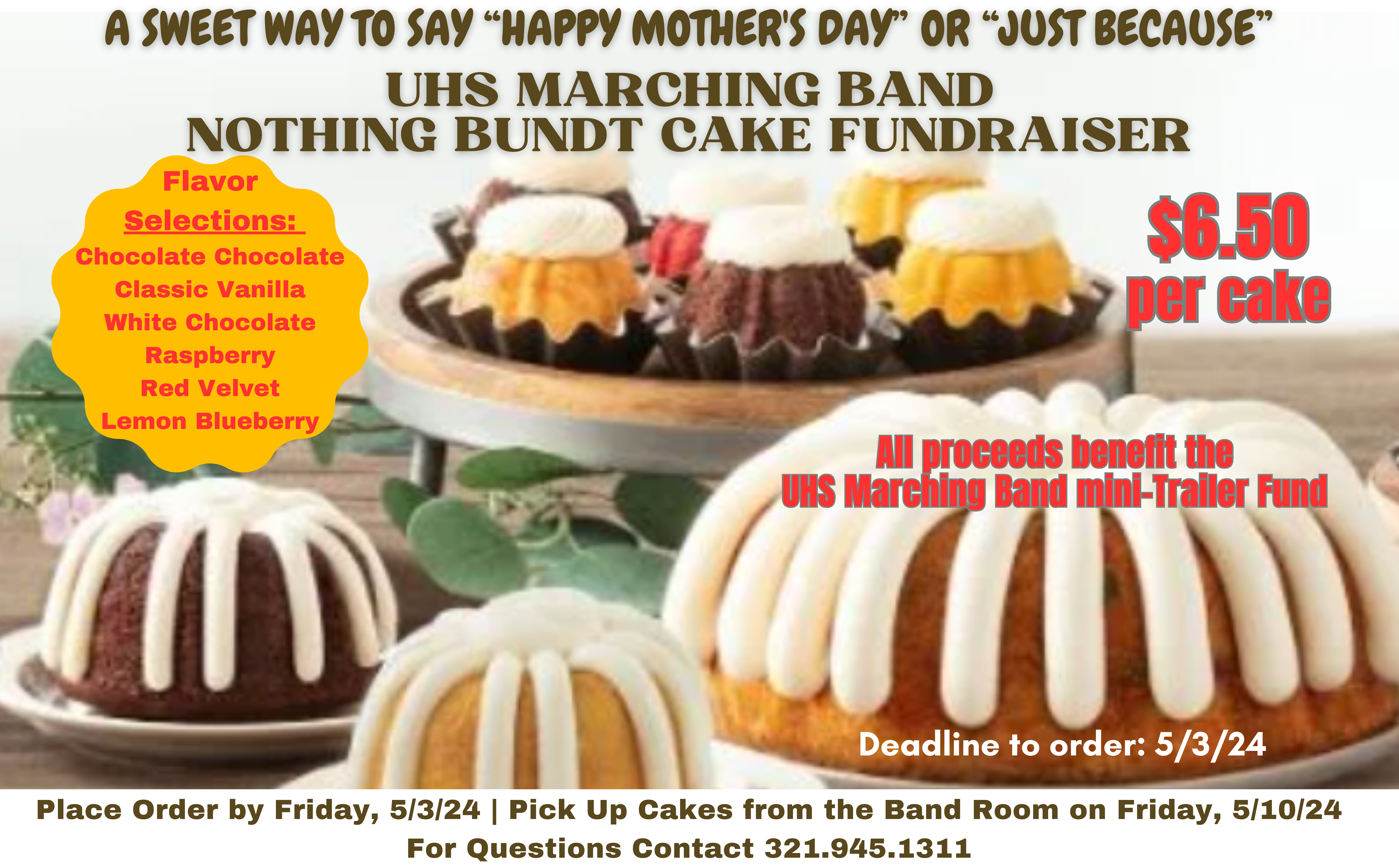 Nothing Bundt Cakes Flavors